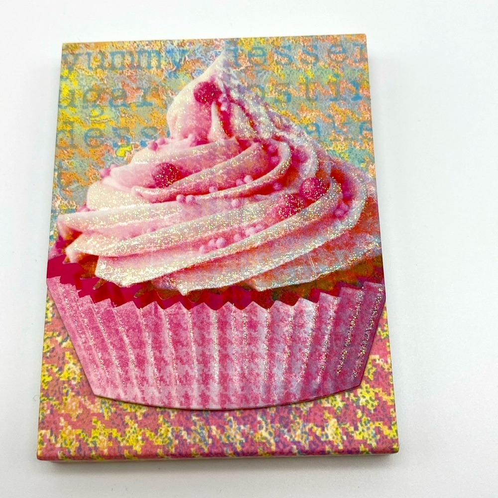 Decorative Mini Cupcake Decoration Notepad Magnetic Closure FREE W/ $36 purchase